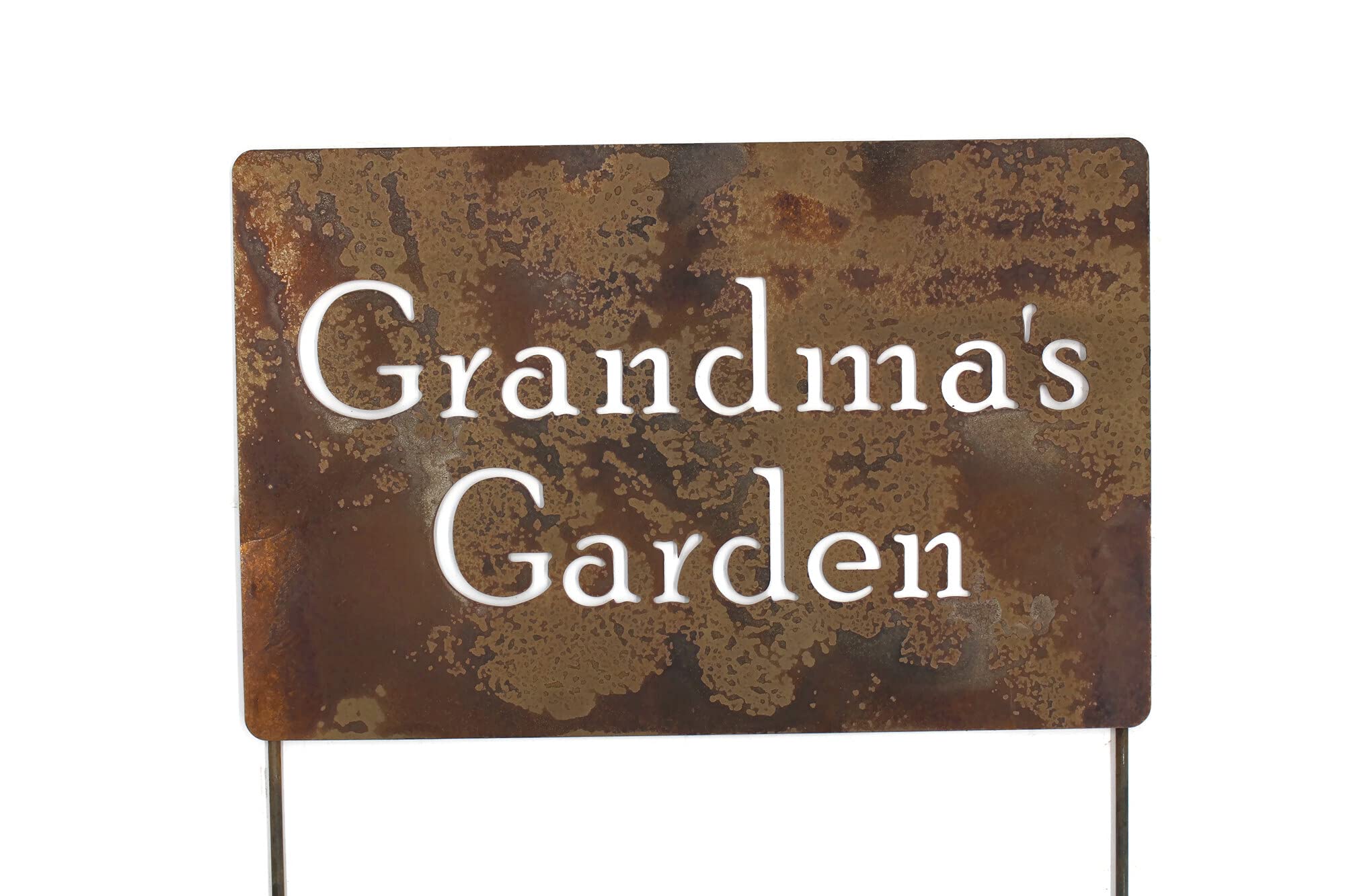 Personalized Family Name Gift Garden Stake - 20 to 33 Inches Tall (Grandma's Garden Decor, XL 33