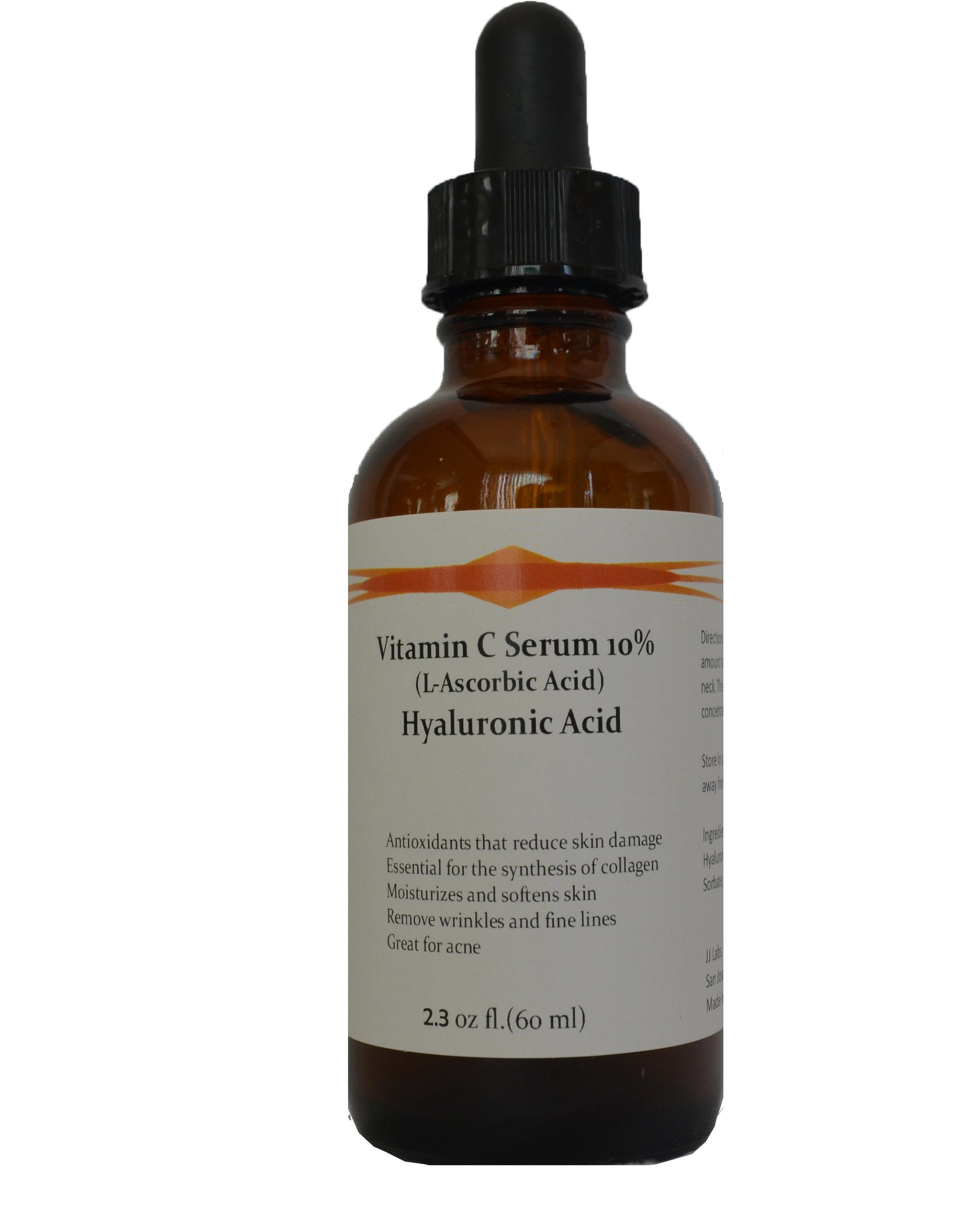 Best 10% Vitamin C Serum with Hyaluronic Acid for Anti-Aging | Brightening & Hydrating Face Serum for Glowing Skin | Day & Night Skincare Routine