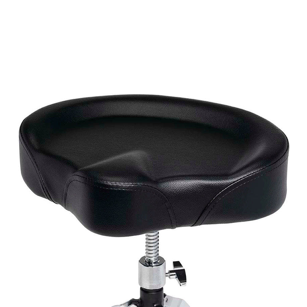 DW 5000 Series Tractor Seat Drum Throne - Heavy Duty Adjustable Drum Stool for Drummers - Perfect for Studio, Live Performances & Practice Sessions