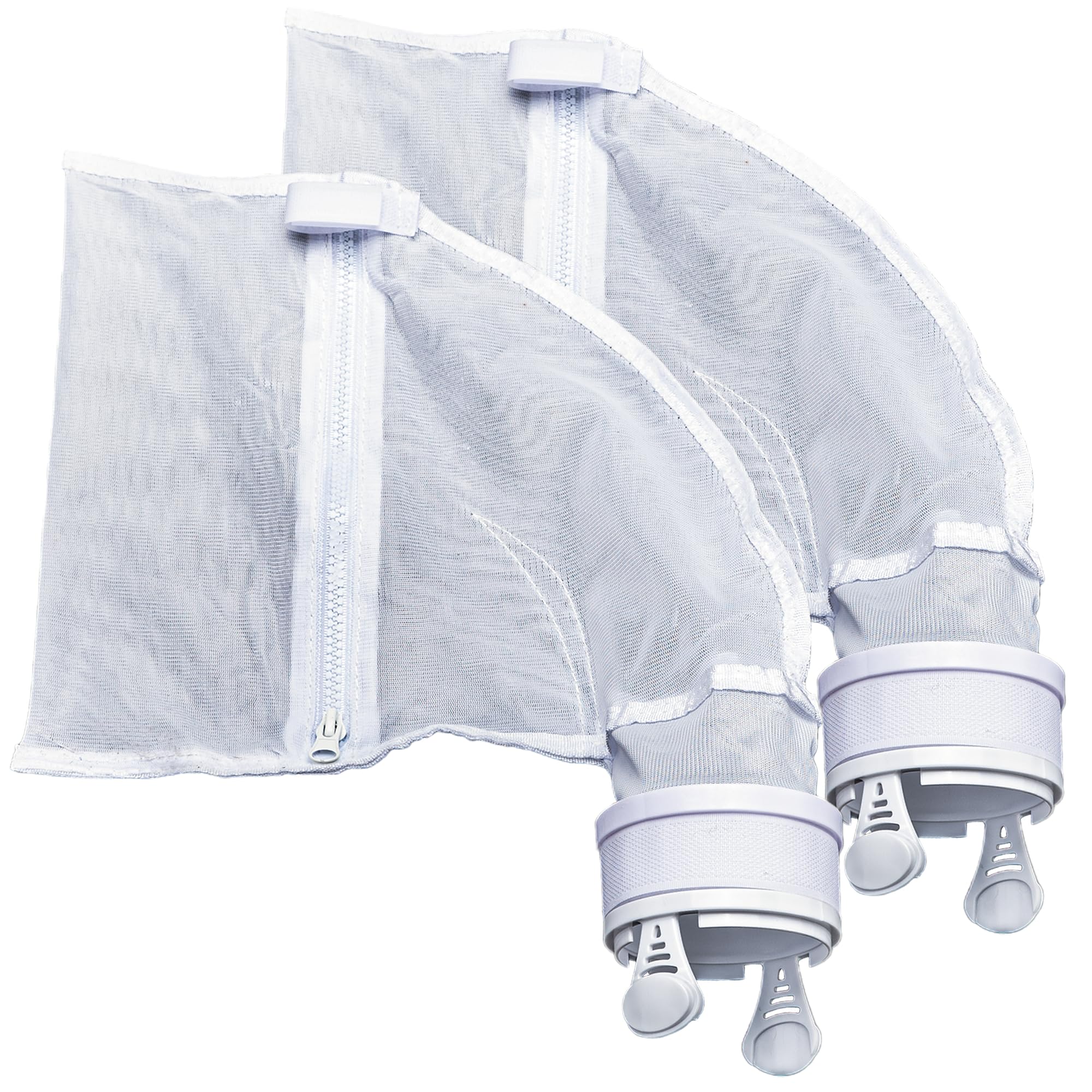 Premium Nylon Mesh Pool Cleaner Bags - Replacement Filter Bags for Polaris 280 & 480 Pool Cleaners - Durable All-Purpose Zippered Bags - Compatible with K13 & K16 Models (2-Pack) - Perfect for Pool Maintenance & Debris Collection