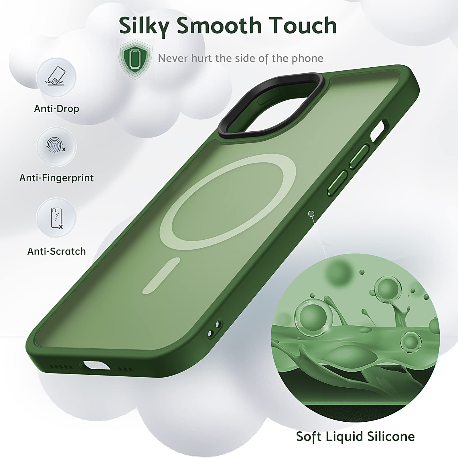 Anqrp Magnetic Case for iPhone 12 & iPhone 12 Pro (6.1
