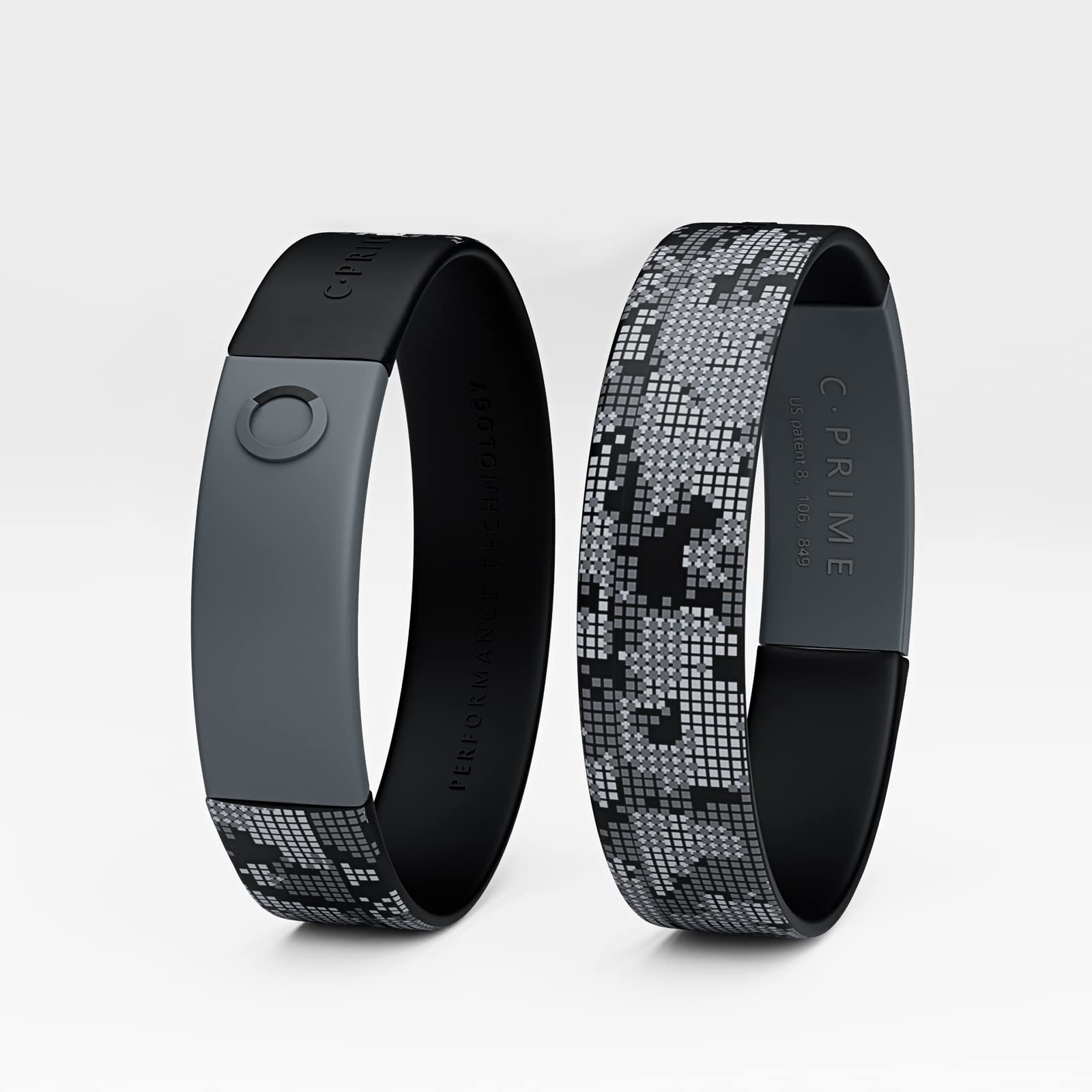 Cprime Sports Balance Bracelet - Silicone Energy Bracelet for Stability & Motivation - Enhance Performance in Running, Yoga, Gym & Outdoor Activities
