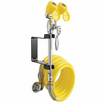 Speakman SE 925 TEW VB Emergency Drench Hose & Eyewash Station with Vacuum Breaker - ANSI Compliant Safety Shower for Industrial and Laboratory Use