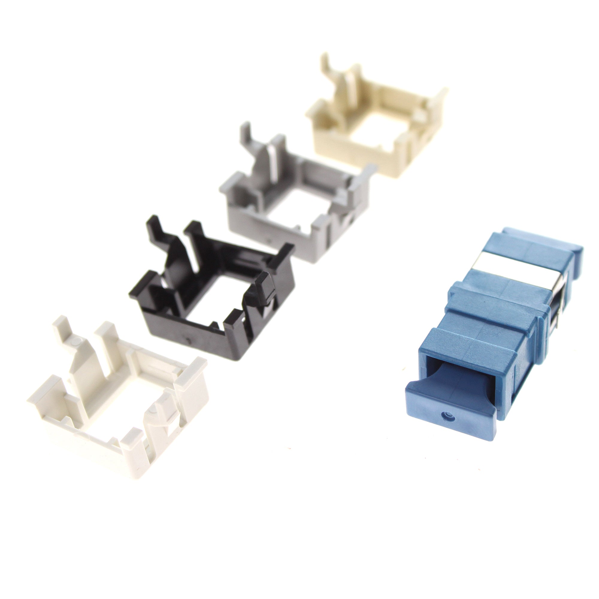 Commscope M81SC B SC Coupling/Adapter Mounting Module - Teraspeed Single Mode Fiber Optic Connector for High-Speed Data Networks & Telecom Installations