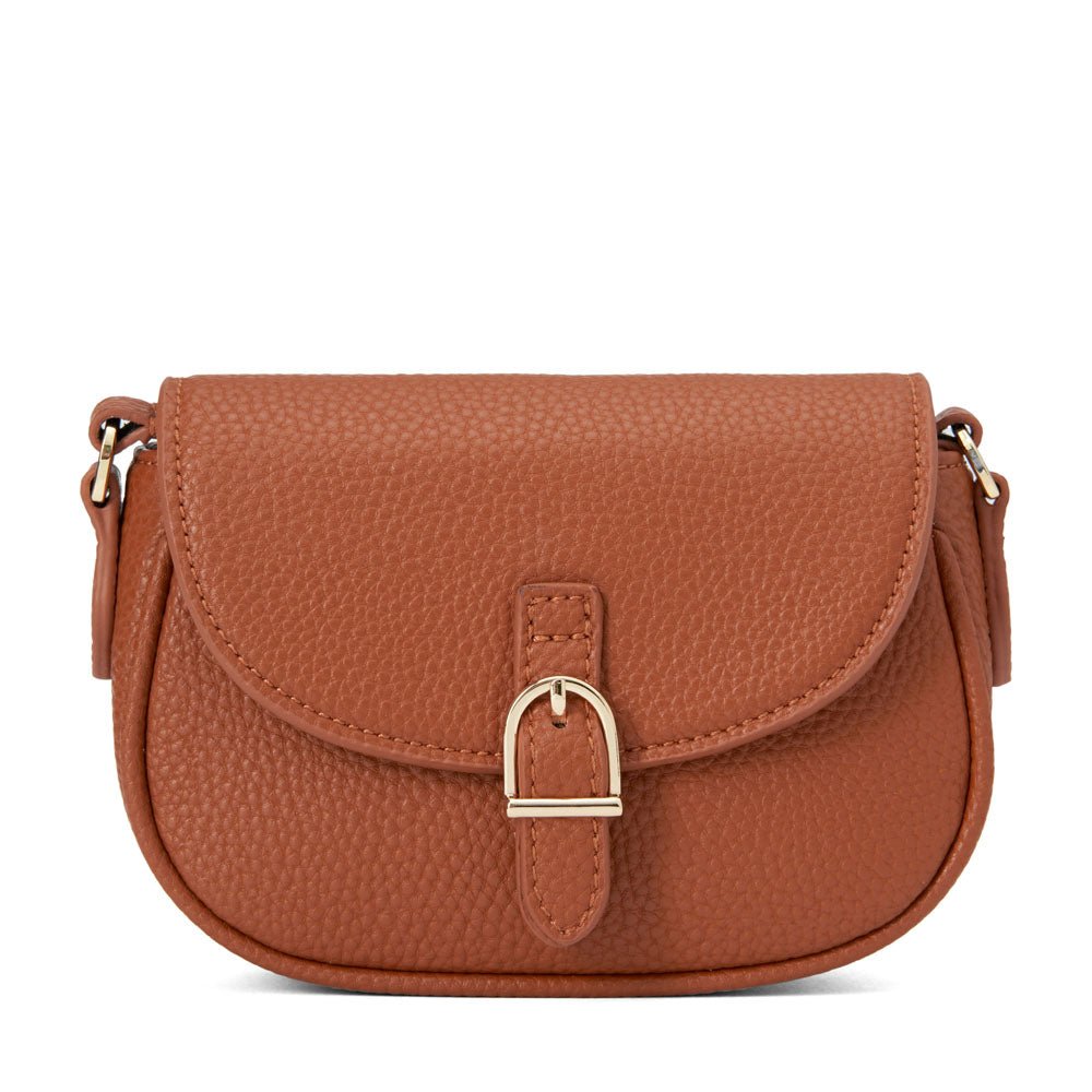 Premium Camel Leather Crossbody Bag for Women - Stylish & Durable Handbag for Everyday Use, Travel, and Work