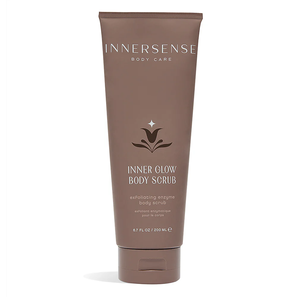INNERSENSE Organic Beauty Inner Glow Body Scrub - Exfoliating & Hydrating for Smooth Skin | Perfect for Dry Skin & Spa Day at Home