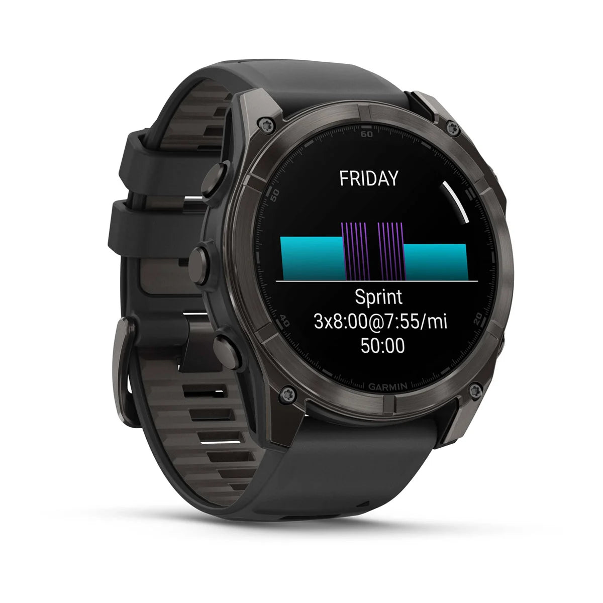 Garmin Fenix 8 AMOLED 51mm GPS Smart Watch - Multisport Fitness Tracker with Heart Rate Monitor, Sleep Tracking & Waterproof Design - Perfect for Running, Hiking & Outdoor Adventures