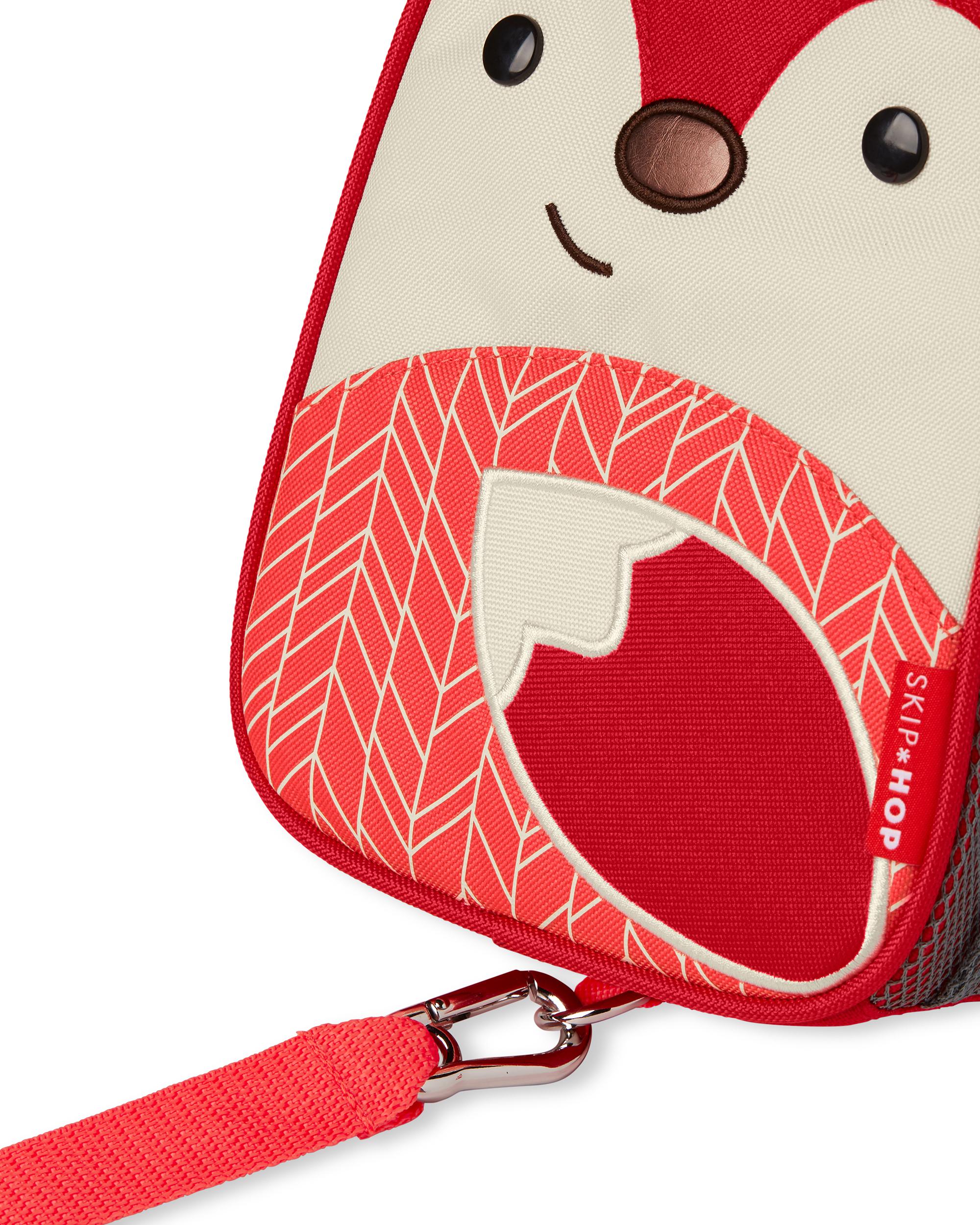 Skip Hop Zoo Mini Backpack with Safety Harness for Toddlers - Cute Animal-Themed Kids Travel Bag for Daycare, Preschool & Outdoor Adventures