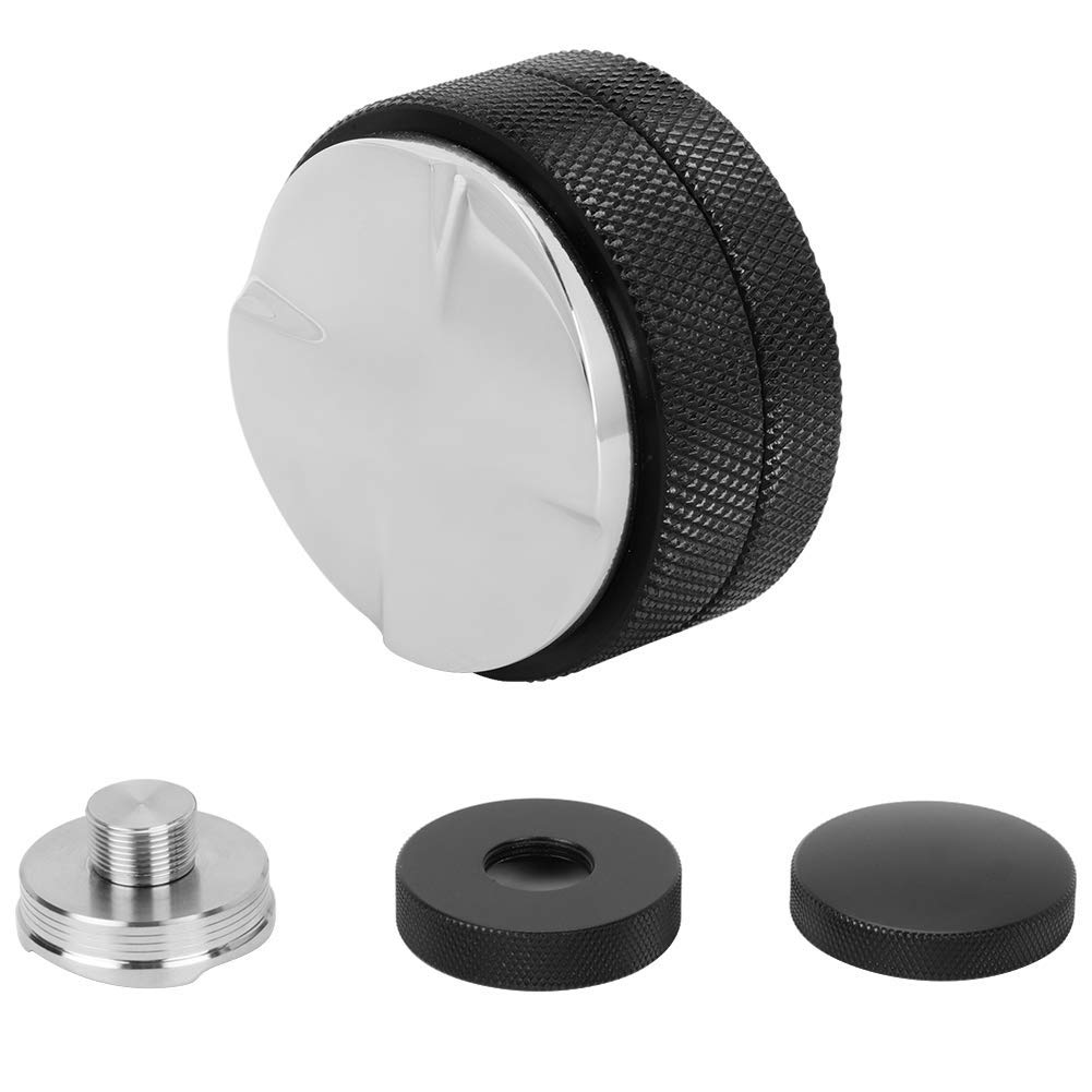 Yosoo 58mm Stainless Steel Coffee Tamper - Professional Espresso Distributor Tool for Home Baristas