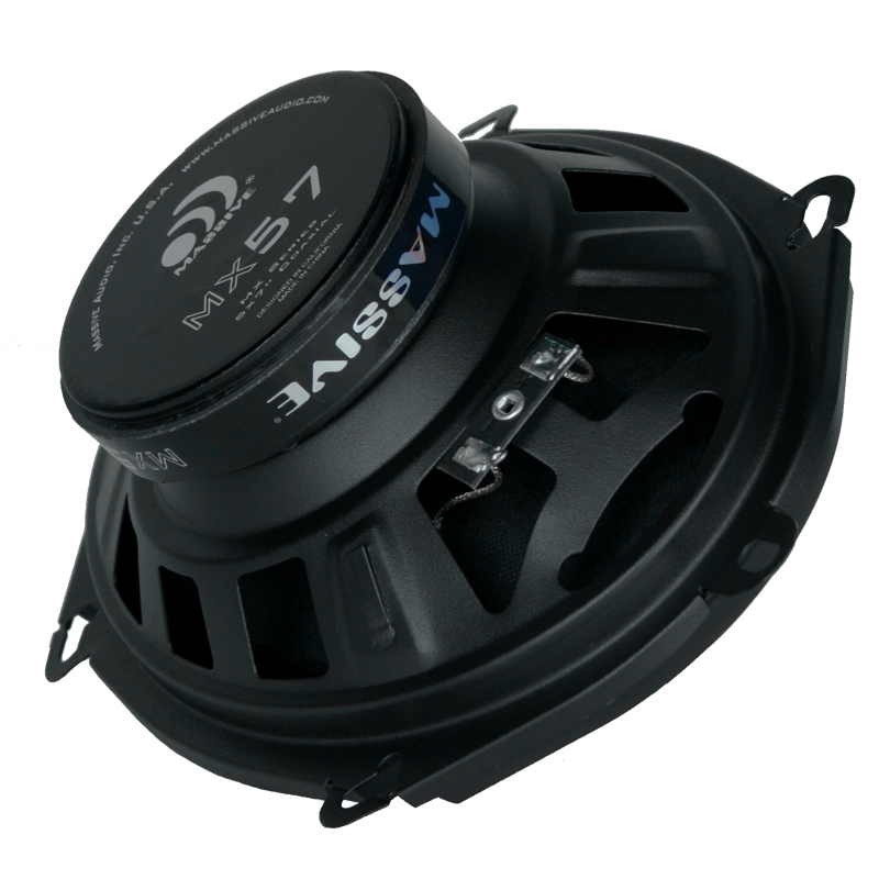 MX57V2 5x7 / 6x8 Inch 2-Way 50 Watts RMS Coaxial Car Speakers - Premium Sound for Cars, Trucks & SUVs - Perfect for Upgrading Factory Audio Systems