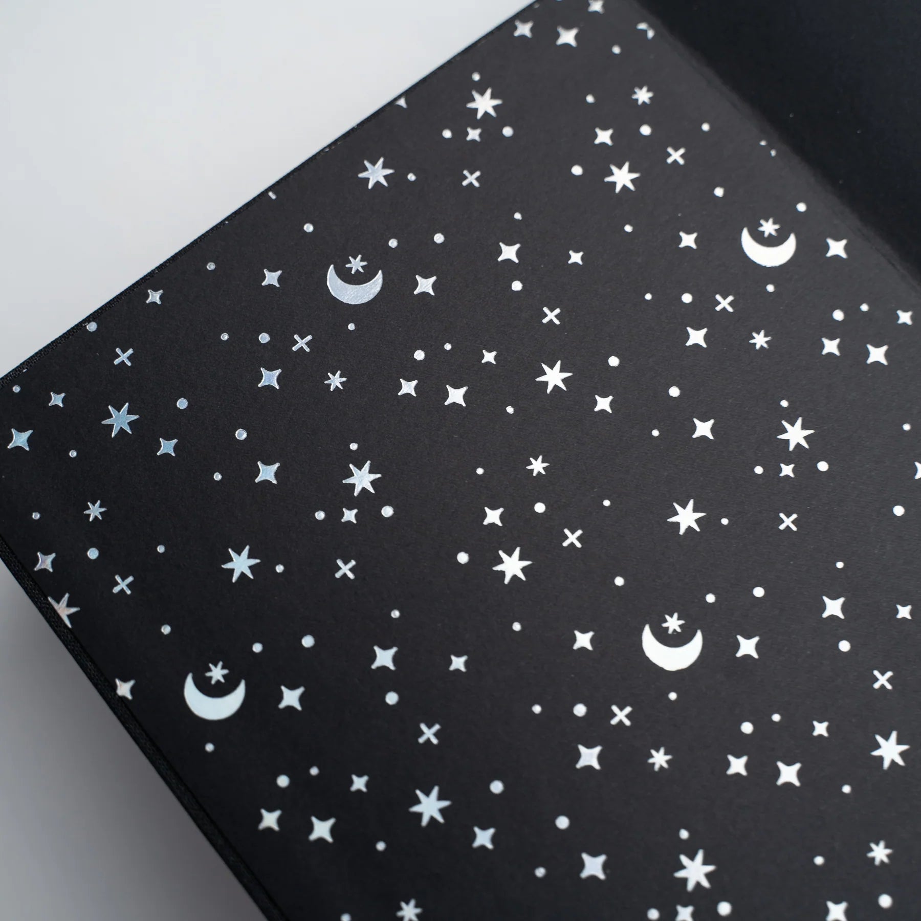 Archer and Olive A5 Wonderstruck Blackout Dot Grid Notebook - Premium Bullet Journal for Planning, Sketching & Note Taking - Perfect for Artists, Students & Professionals