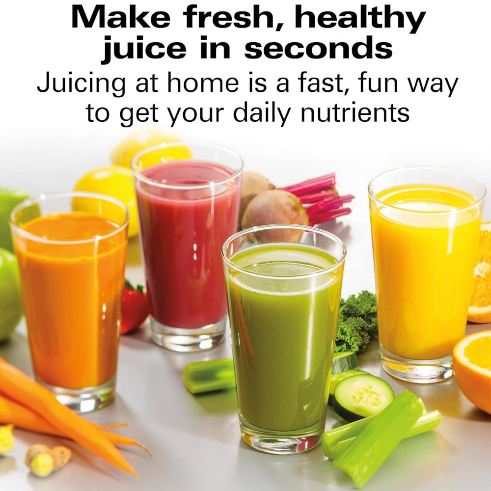 Refurbished Hamilton Beach Professional 67906 Centrifugal Juicer Extractor with Warranty - Perfect for Healthy Juicing at Home & Kitchen Essentials