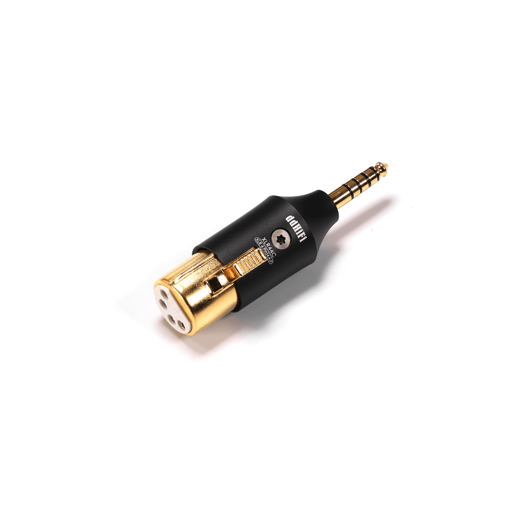 DD ddHiFi XLR44C Balanced XLR 4Pin to 4.4mm Adapter - High-Quality Audio Connector for Professional Headphones & Studio Equipment - Perfect for Audiophiles, Recording Studios & Home Theater Systems