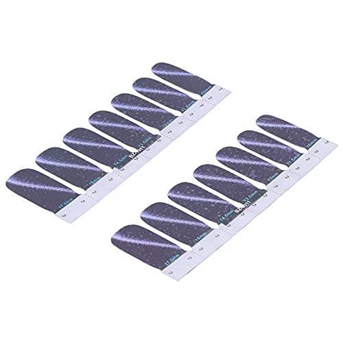 A K Homes - 14PCS Full Wrap Nail Stickers, Beautiful Self-Adhesive Nail Art Decals for Manicure & Nail Salon - Eco-Friendly, Easy to Apply, Durable Design for Everyday Wear, Parties & Special Occasions