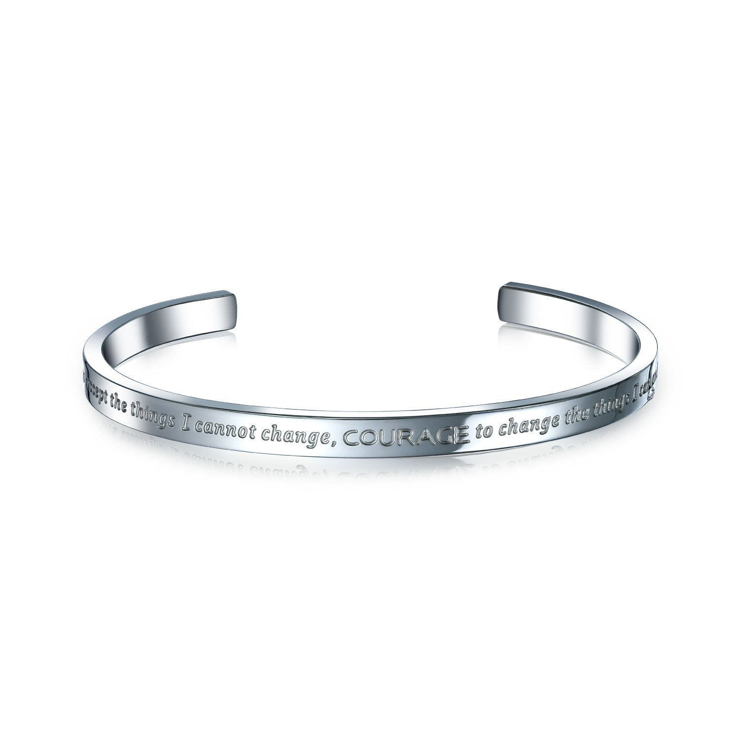 Customizable Unisex Stackable Bangle Bracelet - Black & Silver for Men & Women | Everyday Wear & Gifting