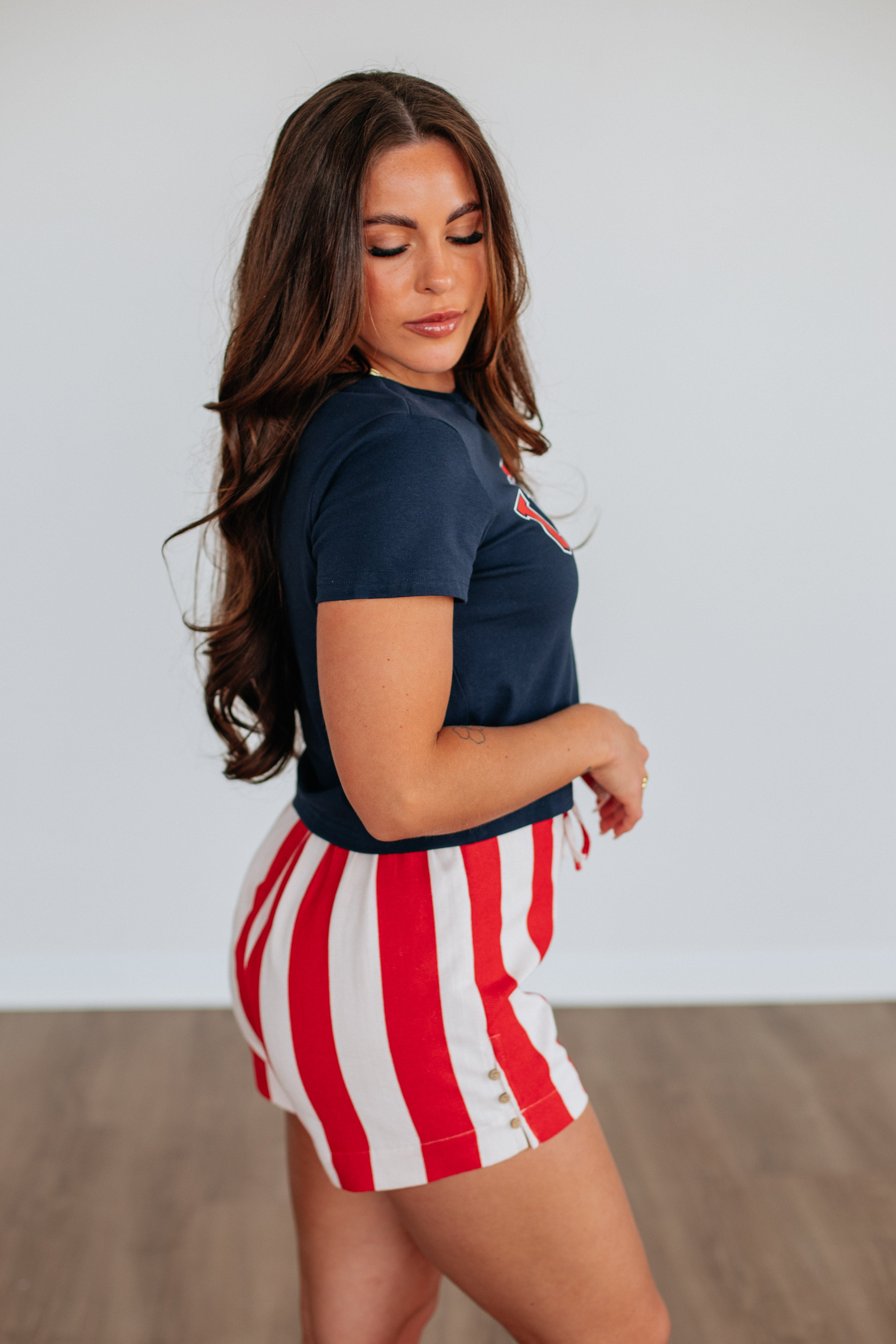 Patriotic Vibes Only Top - American Flag Graphic Tee for Men & Women | Casual Comfort Fit Cotton Shirt for 4th of July, Memorial Day & Independence Day Celebrations