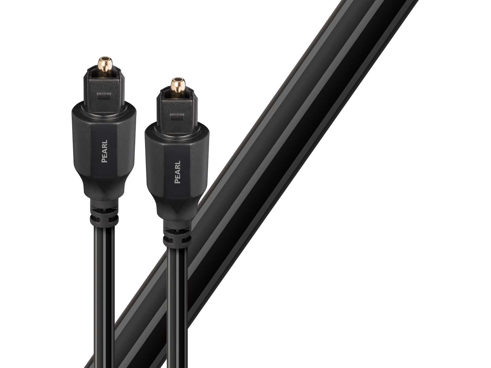 Audioquest Pearl Optique Digital Optical Audio Cable - High-Performance Toslink Cable for Home Theater, Soundbar, Gaming & Hi-Fi Systems (3ft/1m) - Crystal Clear Audio Transmission for Movies, Music & Gaming