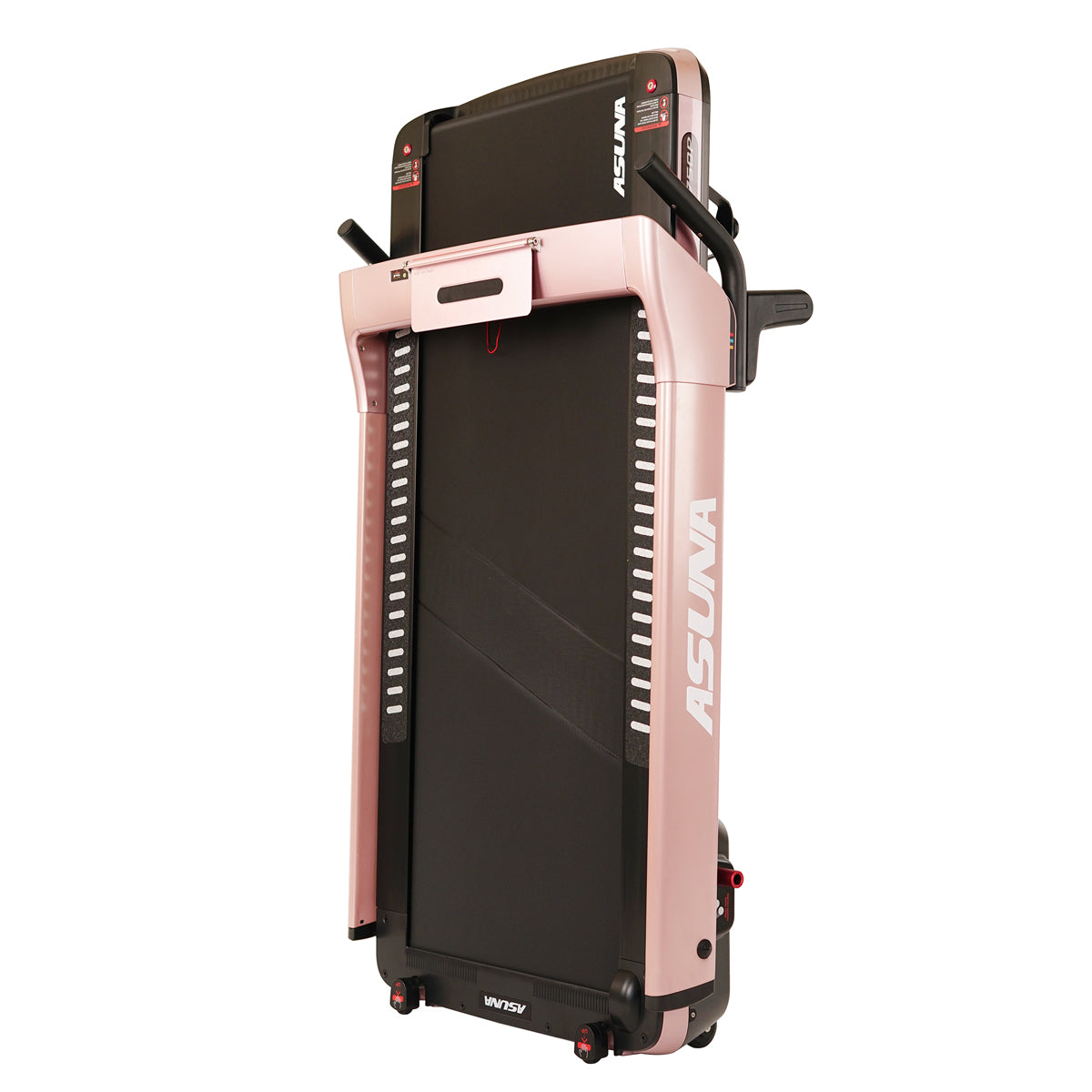 SpaceFlex Pink Foldable Treadmill with Auto Incline - Wide Running Deck for Home Gym, Cardio Workout & Small Spaces | Perfect for Apartment Fitness & Women's Home Exercise