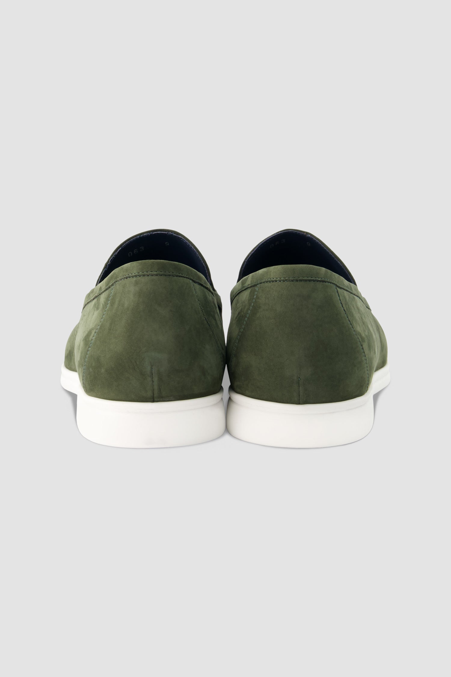 Zilli Green Suede Calfskin Loafers for Men - Premium Italian Leather Slip-On Shoes - Comfortable Casual & Business Dress Shoes for Office, Travel & Special Occasions
