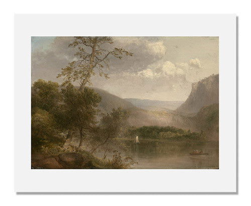 Thomas Doughty Landscape Painting - View on a New Hampshire Lake Art Print - Wall Decor for Living Room, Bedroom & Office