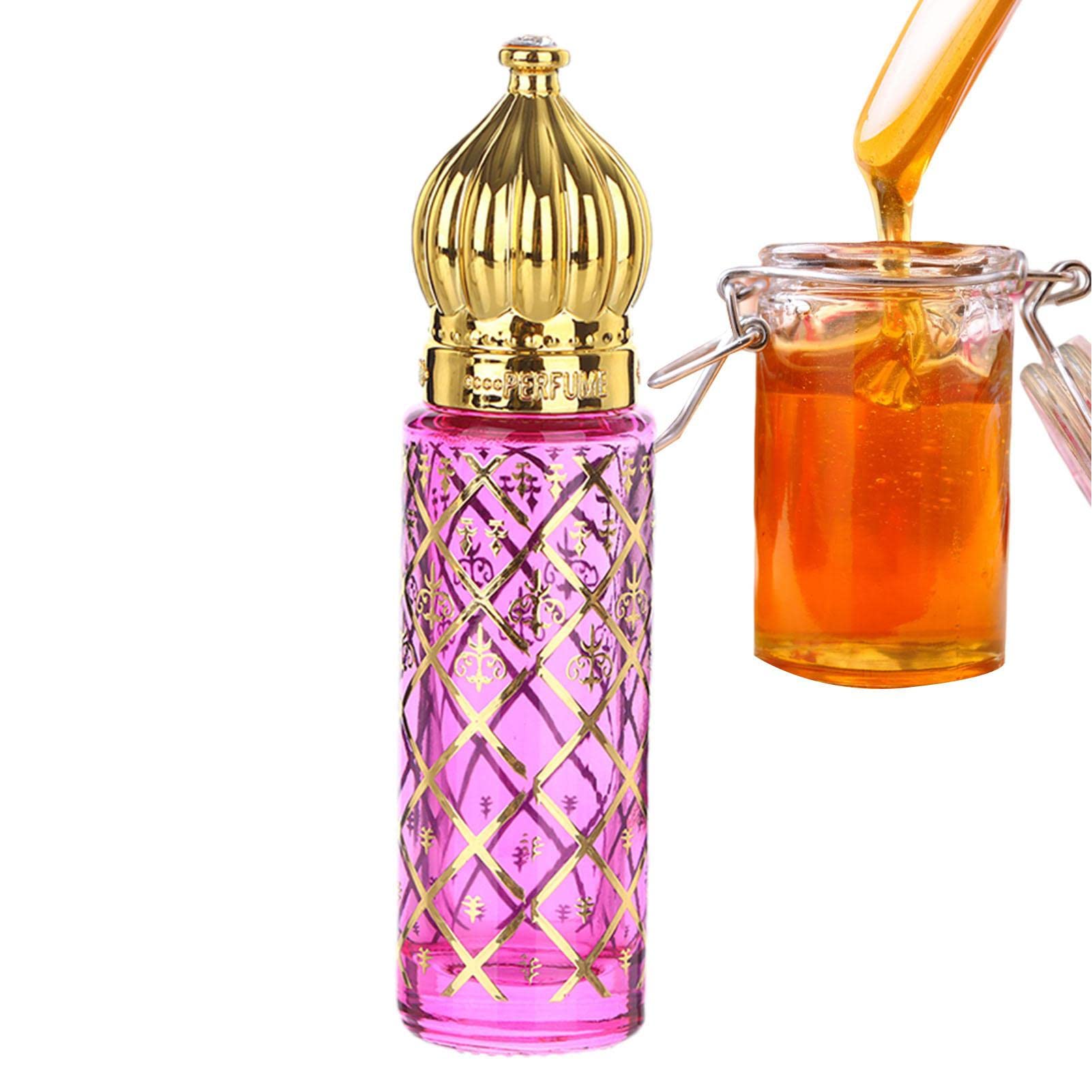 Vintage Bronze Roller Perfume Bottle - 8ml Empty Glass Roll-On Bottle for Essential Oils & Fragrance Oils | Portable Travel Perfume Container, DIY Aromatherapy, Gift Packaging, Home Scent Decor