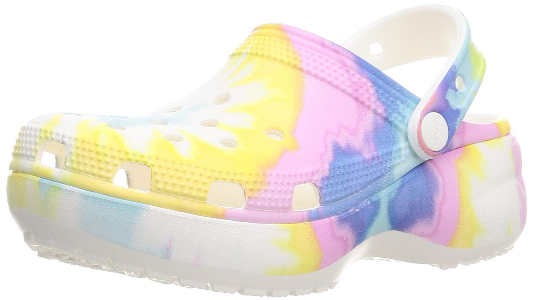 Crocs Women's Classic Platform Clog - Comfortable Slip-On Shoes for Women, Lightweight & Cushioned, Perfect for Casual Wear, Work, and Outdoor Activities