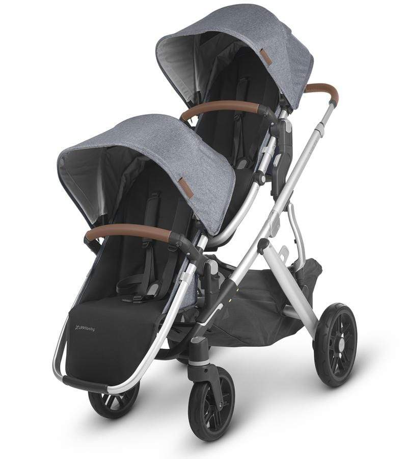 UPPAbaby Vista V2 Double Stroller - Lightweight All-Terrain Baby Stroller with Adjustable Canopy | Perfect for Twins, Siblings & Everyday Use in Parks, Shopping & Travel