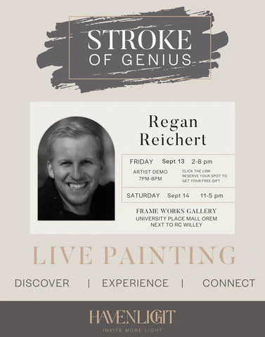 Stroke of Genius by Regan Reichert - September 13-14 | Inspirational Art Book for Creative Minds & Home Decor