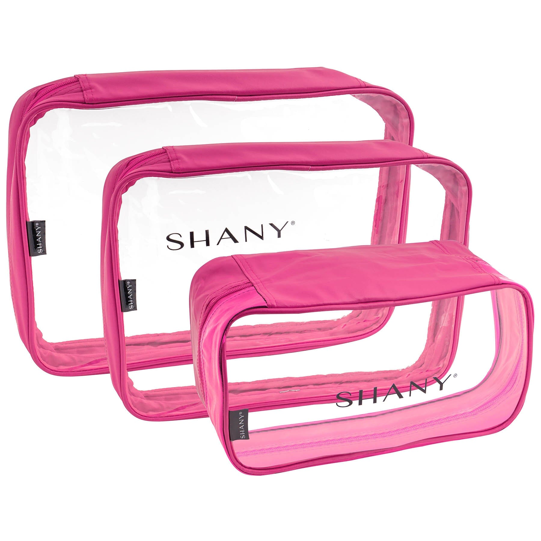 Waterproof Clear PVC Luggage Organizer Set - 3-Piece Travel Packing Cubes for Suitcases | Perfect for Airplane Carry-On, Business Trips & Vacation Packing