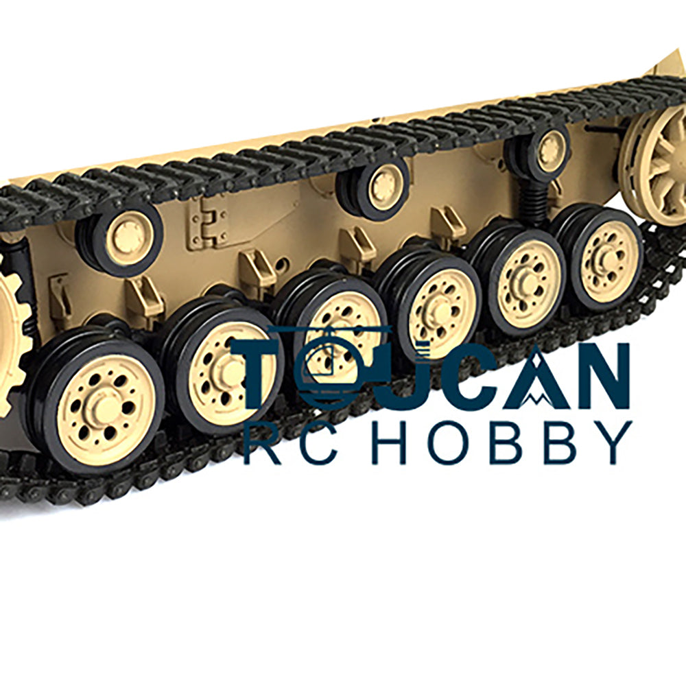 Henglong 1/16 Scale German Panzer III H RC Tank Model Kit with 3849 Chassis, Tracks, Decals & Spare Parts - Perfect for Military Enthusiasts, RC Hobbyists & WWII Historical Collectors