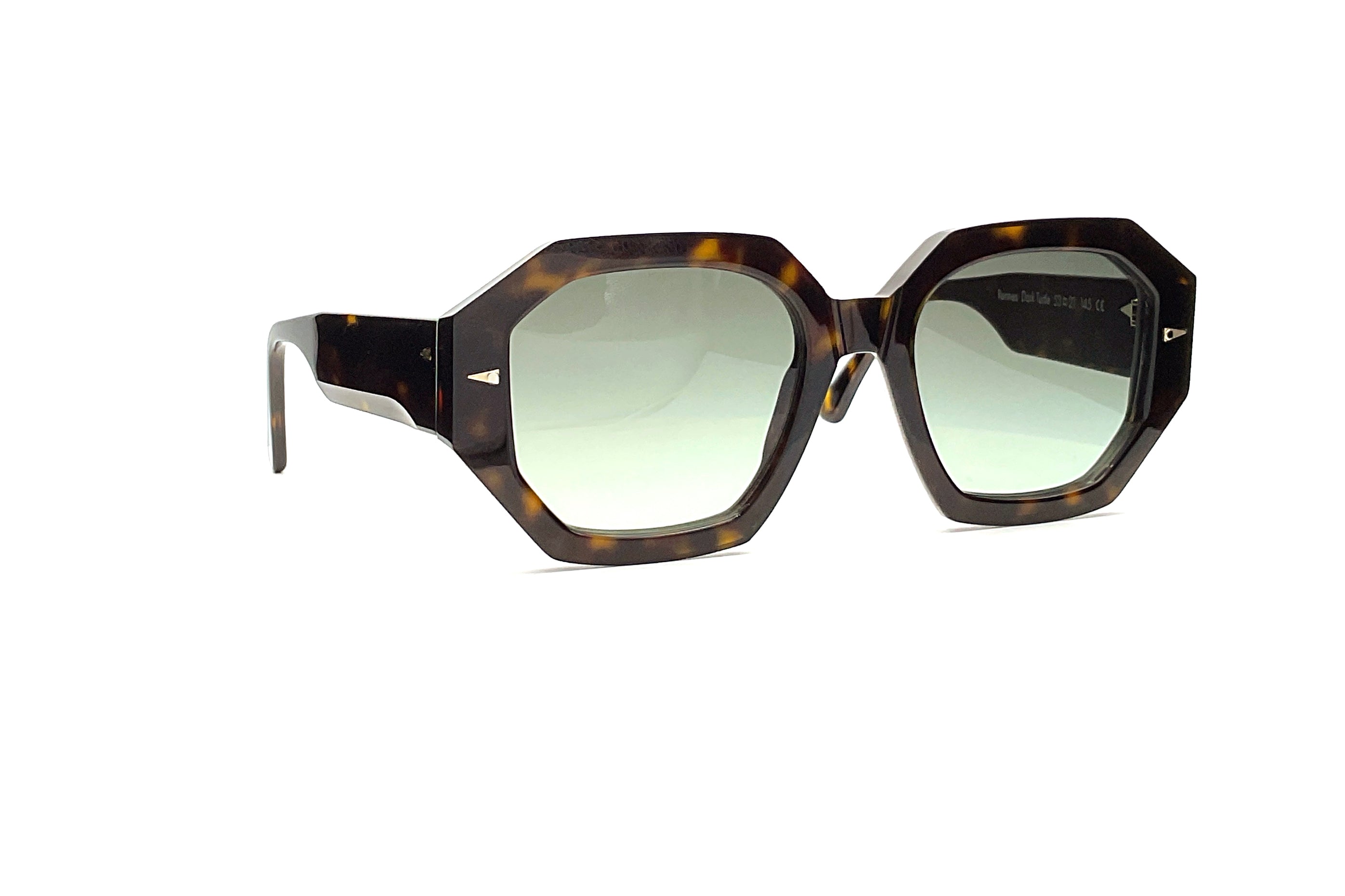 Ahlem Rennes Sunglasses - Dark Turtle Tortoise Shell Frame with UV Protection - Perfect for Outdoor Activities, Travel, and Fashion Accessories