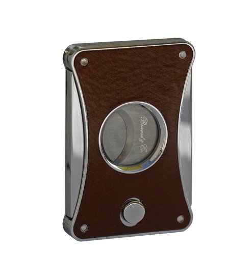 Brizard and Co Elite Series 2 Premium Leather Cigar Cutter - Sharp Stainless Steel Blade for Perfect Cut - Ideal for Cigar Lovers, Gifts & Special Occasions