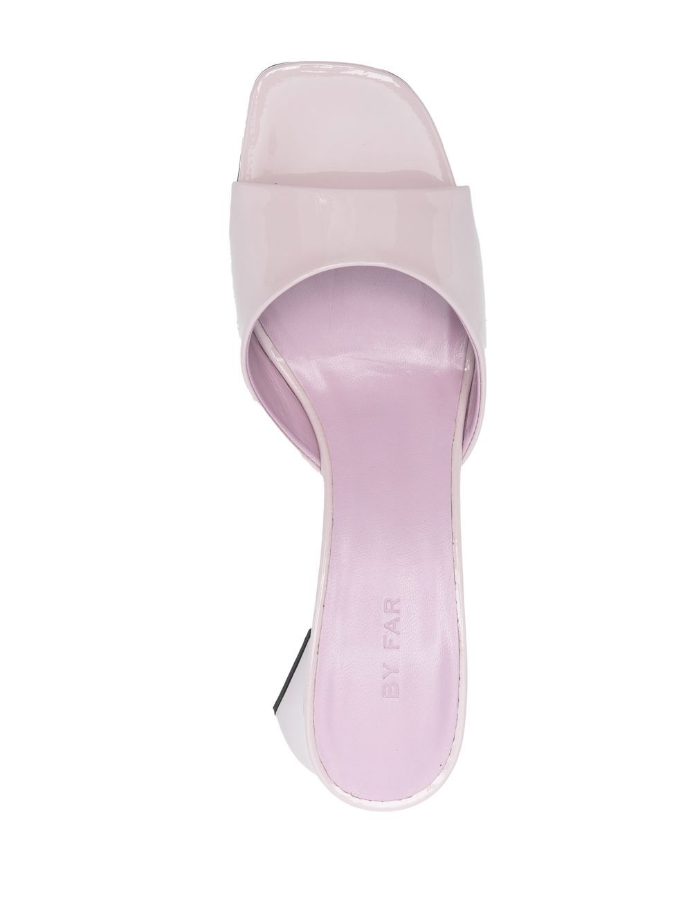 BY FAR PRE Women's White Sandals - Comfortable Summer Slide Sandals for Beach, Pool, and Casual Outings
