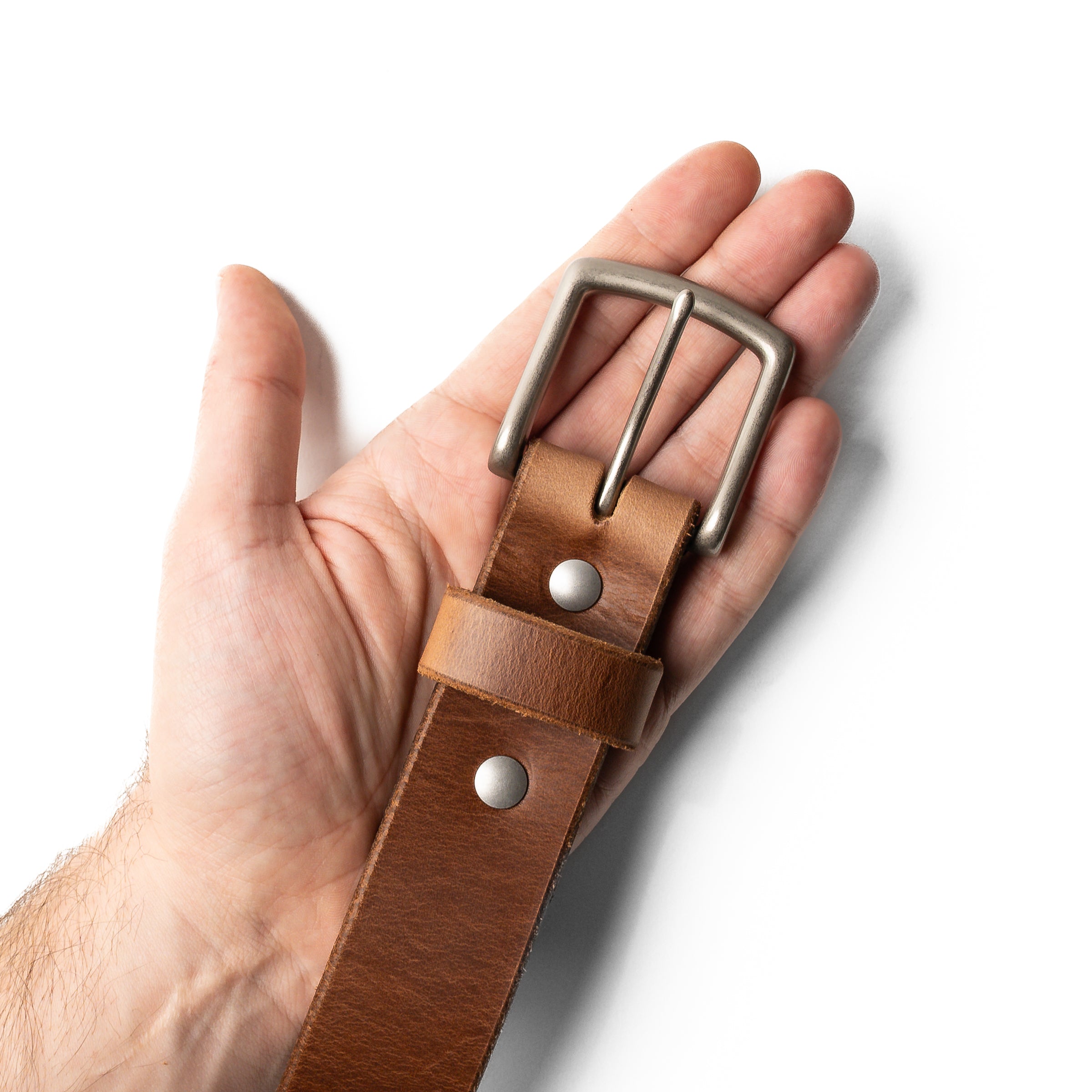 Premium Genuine Leather Belt for Men - 1.5