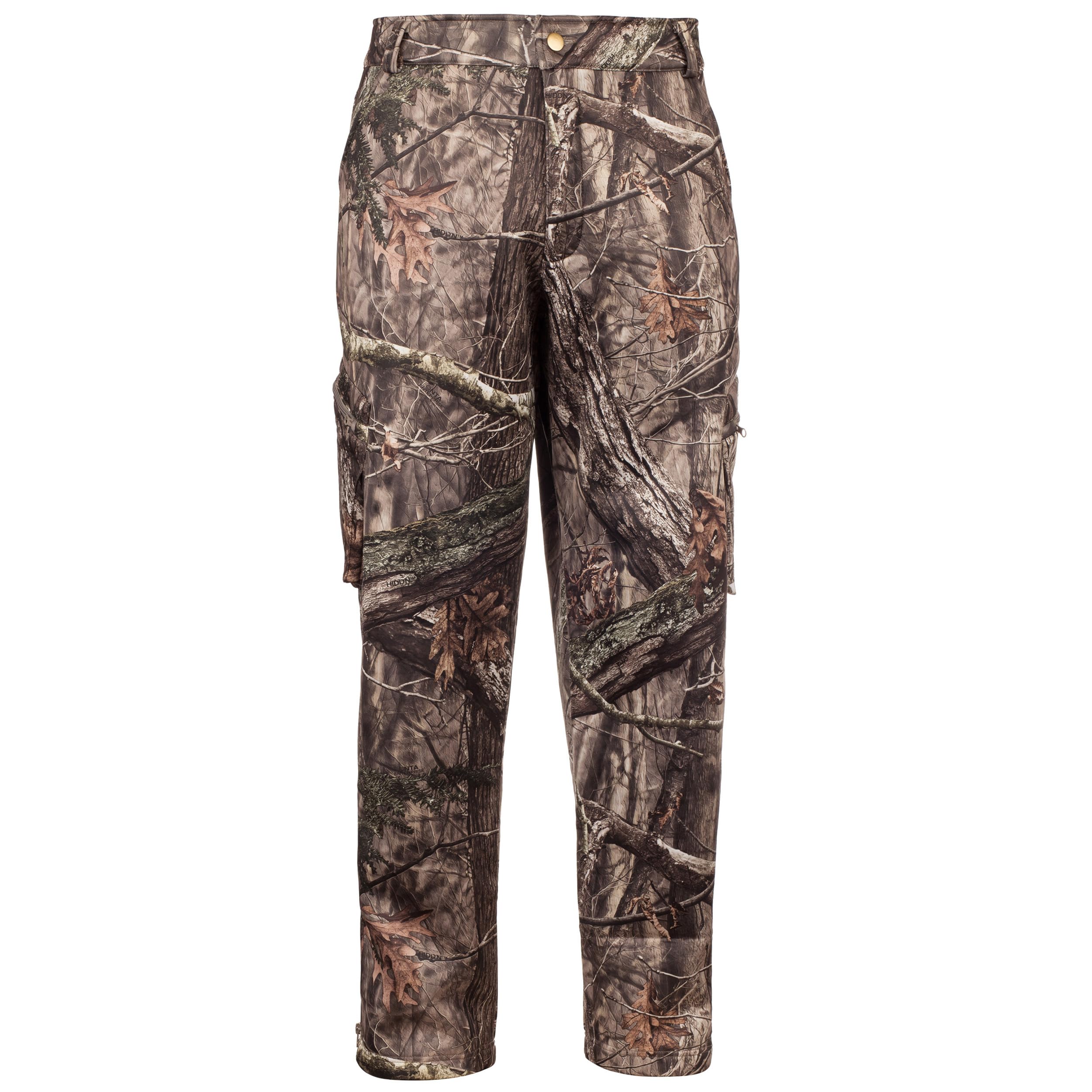 Huntworth Men's Mid-Weight Soft Shell Hunting Pants - Waterproof, Windproof & Breathable for Outdoor Adventures, Hiking & Camping