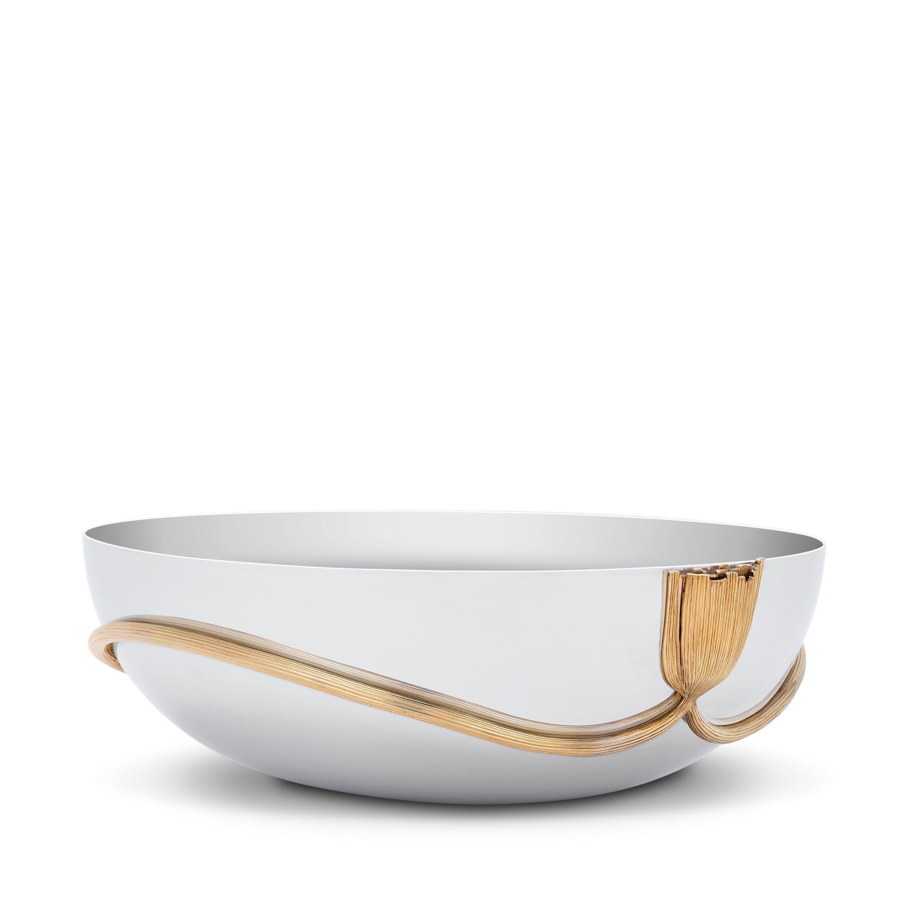 Decorative Large Leaf Bowl - Handmade Ceramic Serving Dish for Fruits, Salads & Home Decor | Perfect for Dining Tables, Kitchen Countertops & Party Settings