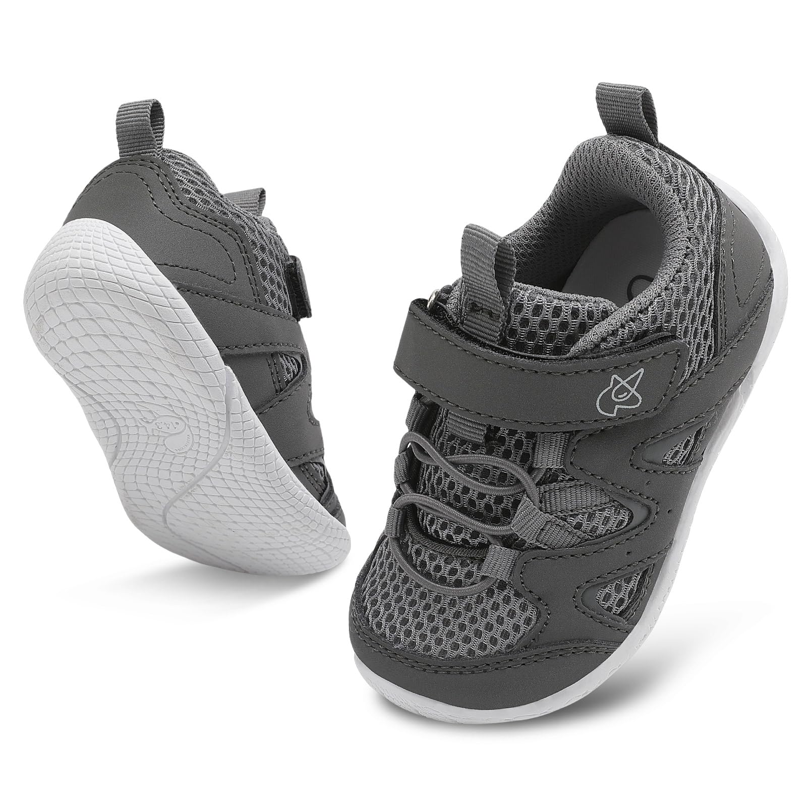 LeIsfIt Baby Walking Shoes for Boys & Girls - Non-Slip First Walker Sneakers with Breathable Mesh - Soft Sole Infant Shoes for 6-24 Months - Perfect for Indoor Play, Outdoor Activities & Special Occasions