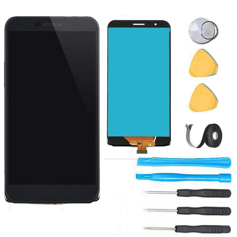 LG Stylo 3 Plus Screen Replacement with LCD & Touch Digitizer - Compatible with TP450 MP450 M470 M740F Models - Black - Perfect for DIY Phone Repair & Screen Damage Fix