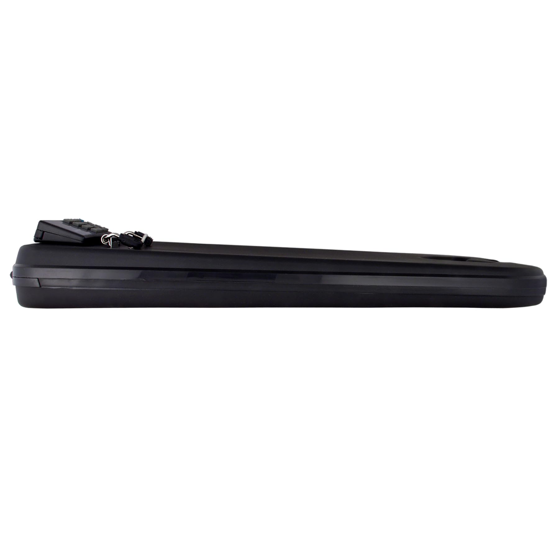 Saunders Desk Mate II Plastic Storage Clipboard with Built-in Calculator - Letter Size 8.5