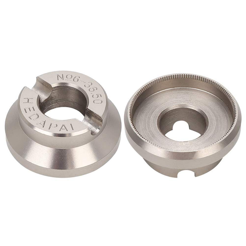 36.5mm Watch Back Case Opener Die - Professional Watchmaker Repair Tool for Opening/Closing Watch Cases, Battery Replacement & Band Adjustment - Perfect for Watch Repair, Maintenance & Jewelry Making