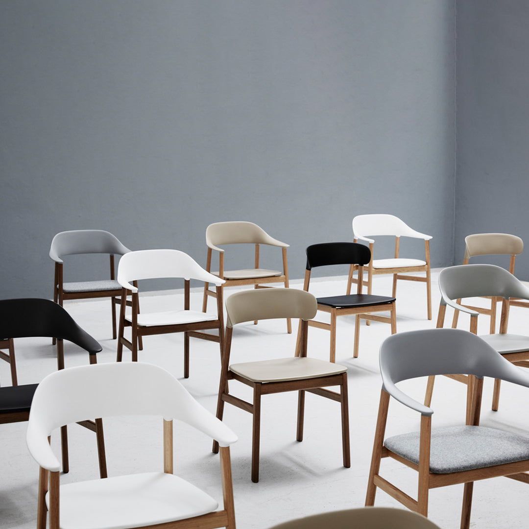 Simon Legald Herit Dining Chair by Normann Copenhagen - Modern Scandinavian Design for Dining Room, Kitchen, or Office - Comfortable & Stylish Seating Solution
