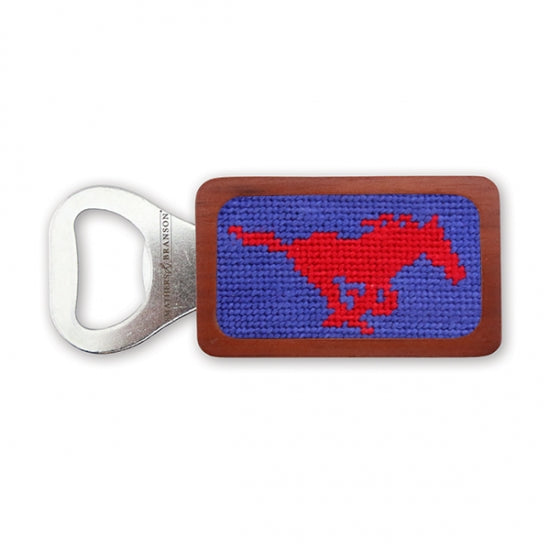 Stainless Steel SMU Bottle Opener - Rustproof & Durable Beer Cap Lifter for Home, Bar, Camping & Outdoor Parties - Perfect for SMU Alumni Gifts & Tailgating Events