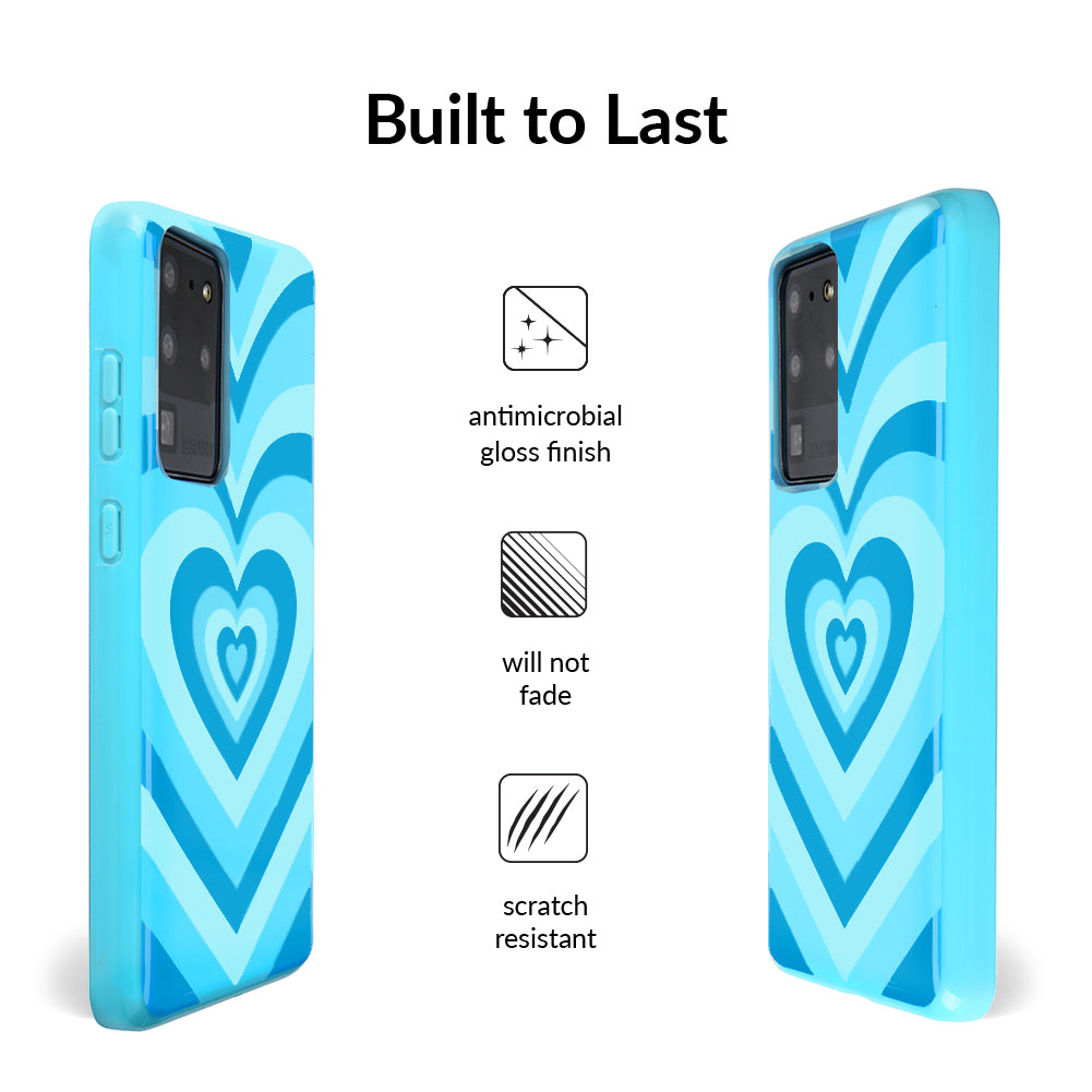 Samsung Galaxy Phone Case with Blue Sweethearts Design - Cute & Durable Protective Cover for Everyday Use