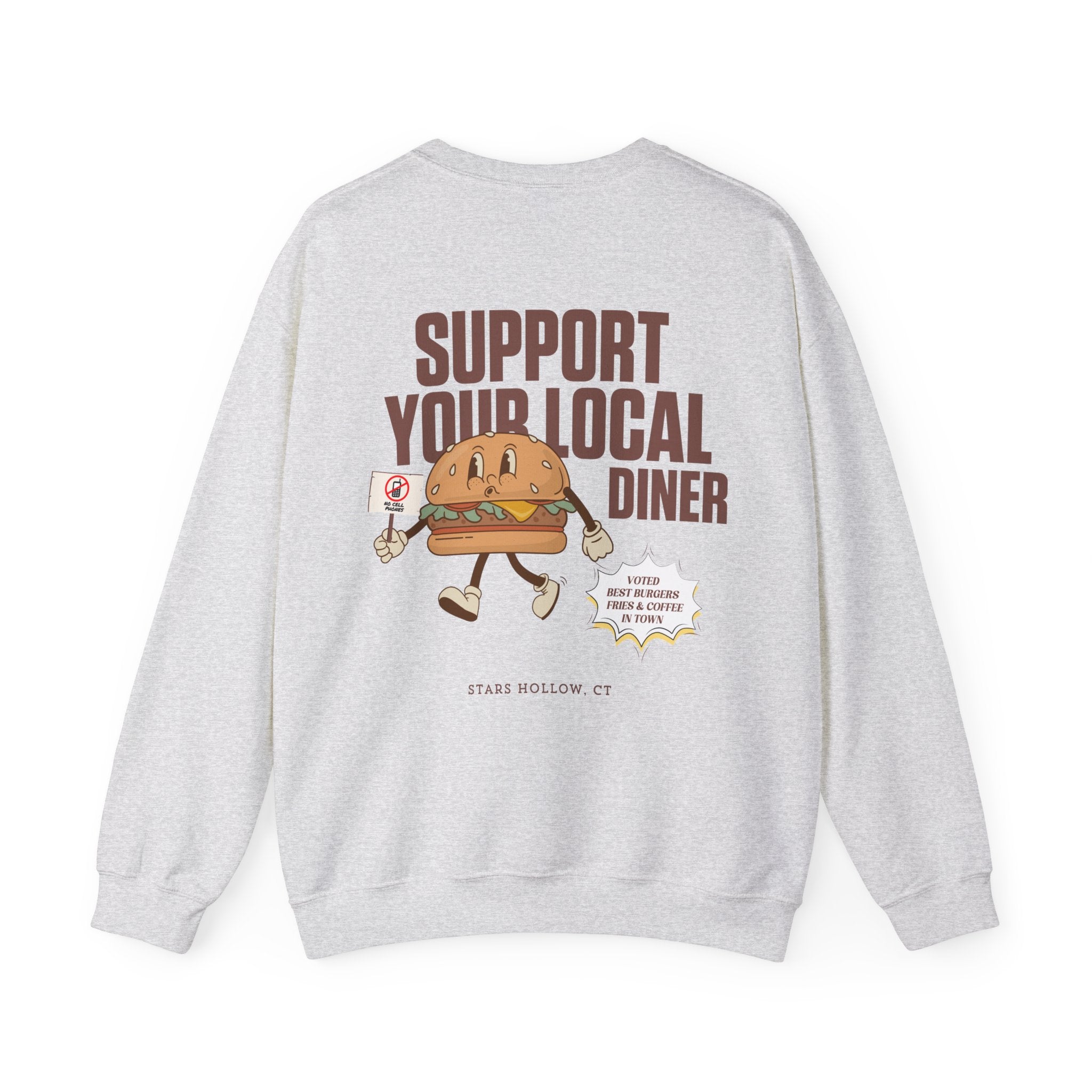 Support Local Diner Crew - High-Quality Restaurant Staff Apparel & Merchandise for American Small Businesses | Perfect for Waitstaff, Chefs & Hospitality Professionals
