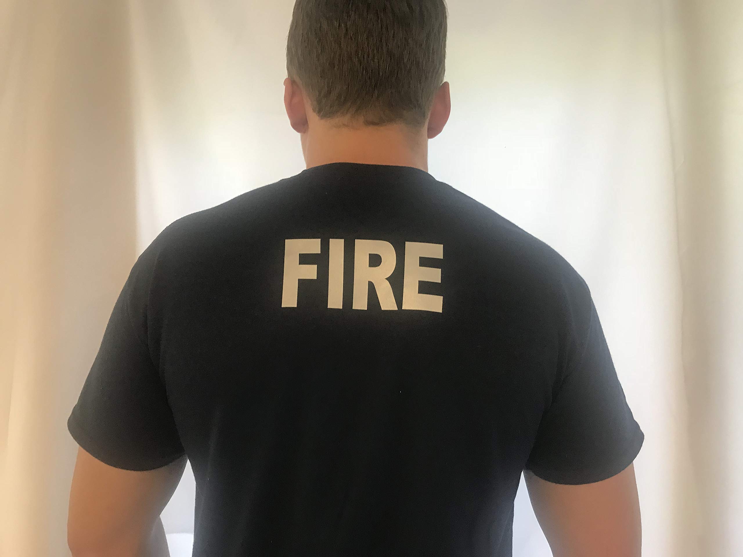 FIRE Reflective Iron-On Letters (2.5