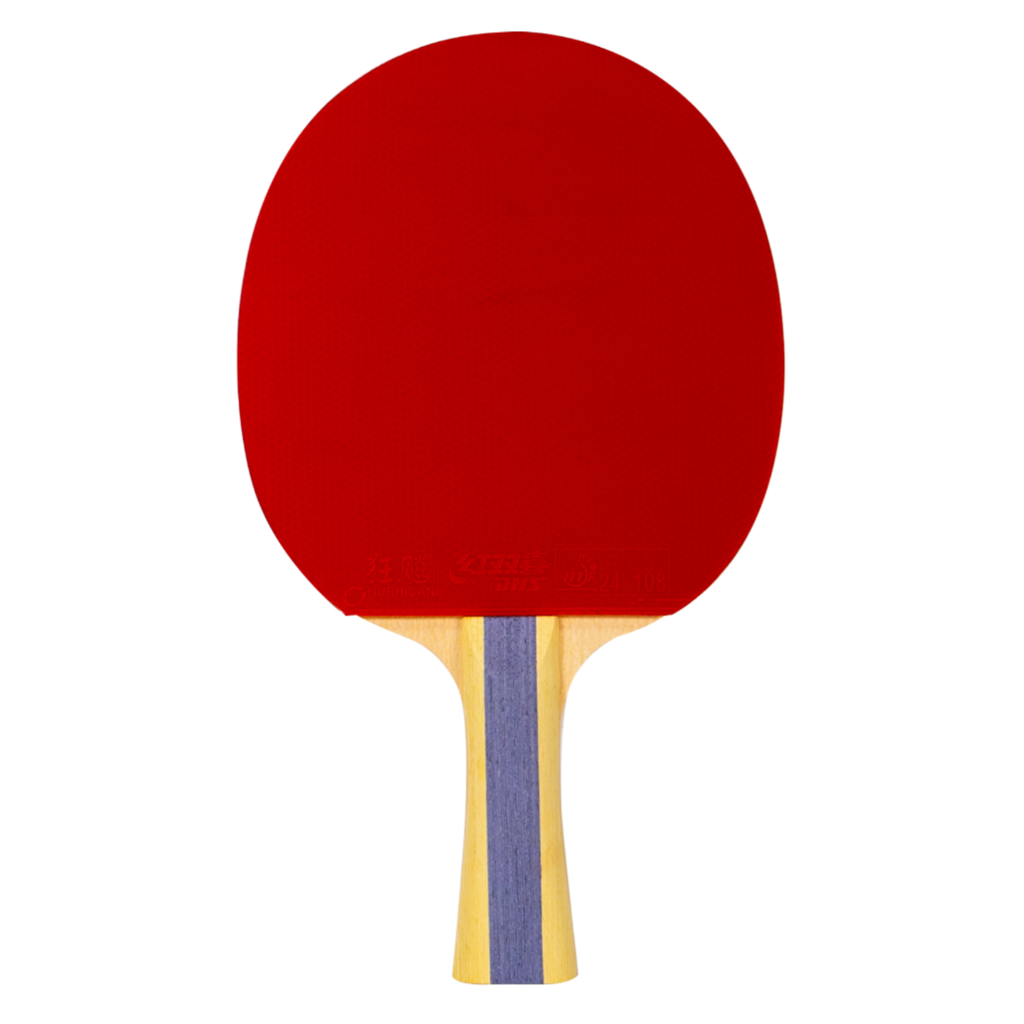 DHS H5002 Table Tennis Racket Set - Professional Ping Pong Paddle with Shakehand Grip for Indoor & Outdoor Play - Perfect for Training, Competition, and Family Fun