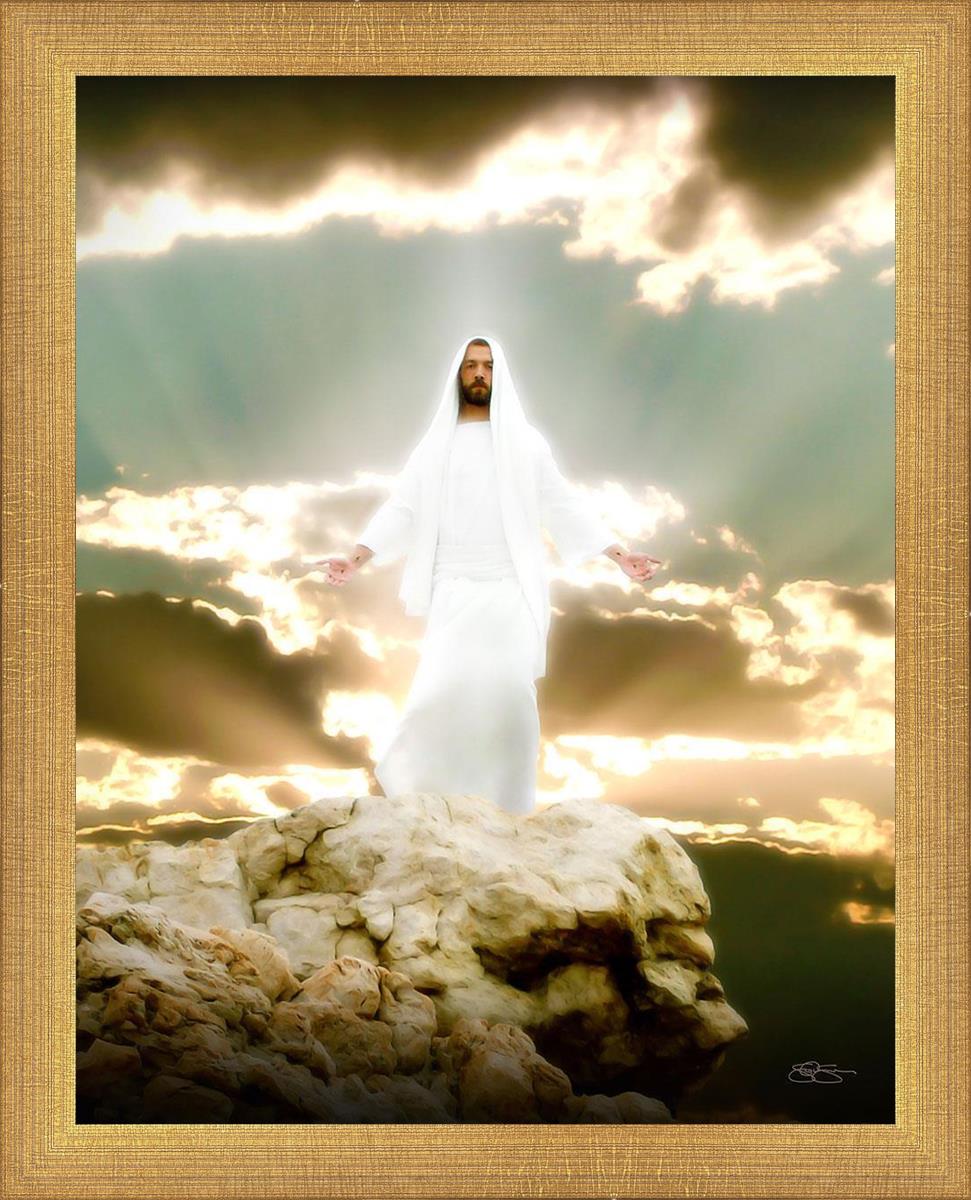 Behold My Beloved Son - Inspirational Christian Wall Art for Home & Church Decor | Perfect for Living Room, Bedroom & Gift Giving
