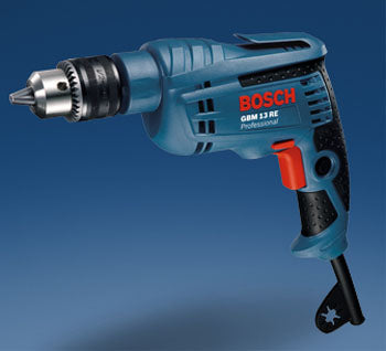 Bosch GBM13RE 600 Watt Professional Electric Drill 220V - Perfect for Woodworking, Metal Drilling & Home DIY Projects