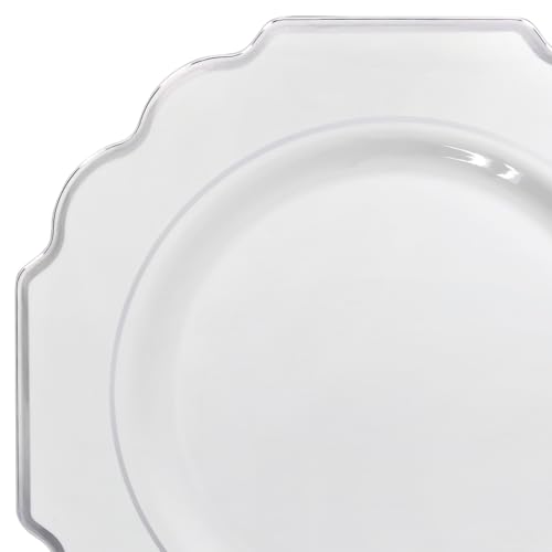 I. Imperial White & Silver Rim