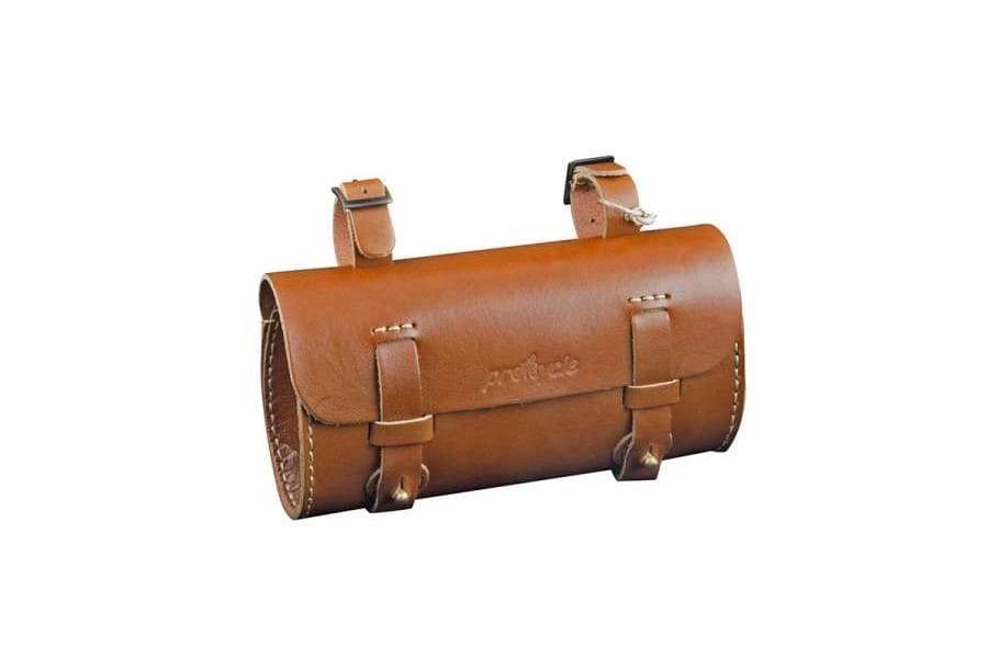 Premium Leather Bicycle Saddlebag - Waterproof Bike Bag for Cycling Commuters & Touring - Perfect for Road Bikes, Mountain Bikes & Urban Cycling Accessories